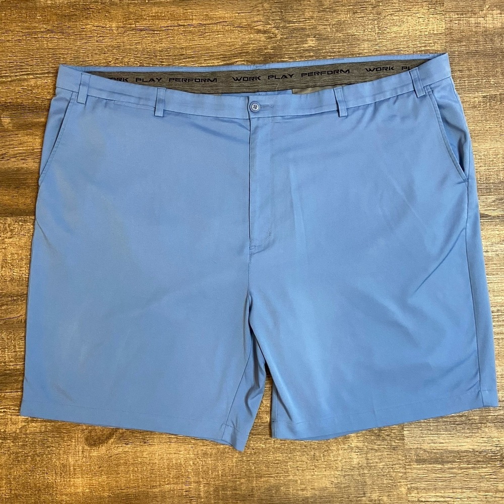 Roundtree‎ & York Performance Golf Shorts Mens 52B Stretch Play Comfort Dadcore